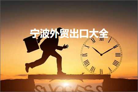 璺ㄥ鐢靛晢鐭ヨ瘑:瀹佹尝澶栬锤鍑哄彛澶у叏